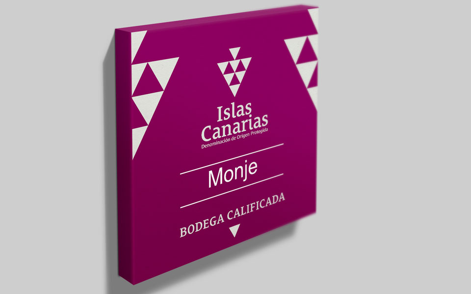 Placa Denominación origen Protegida Islas Canarias