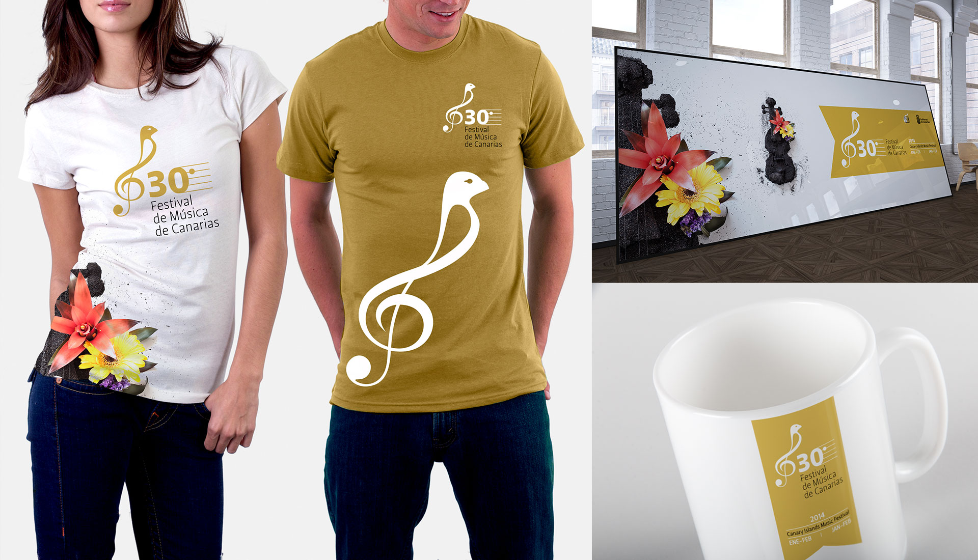 Camisa mupi taza Festival