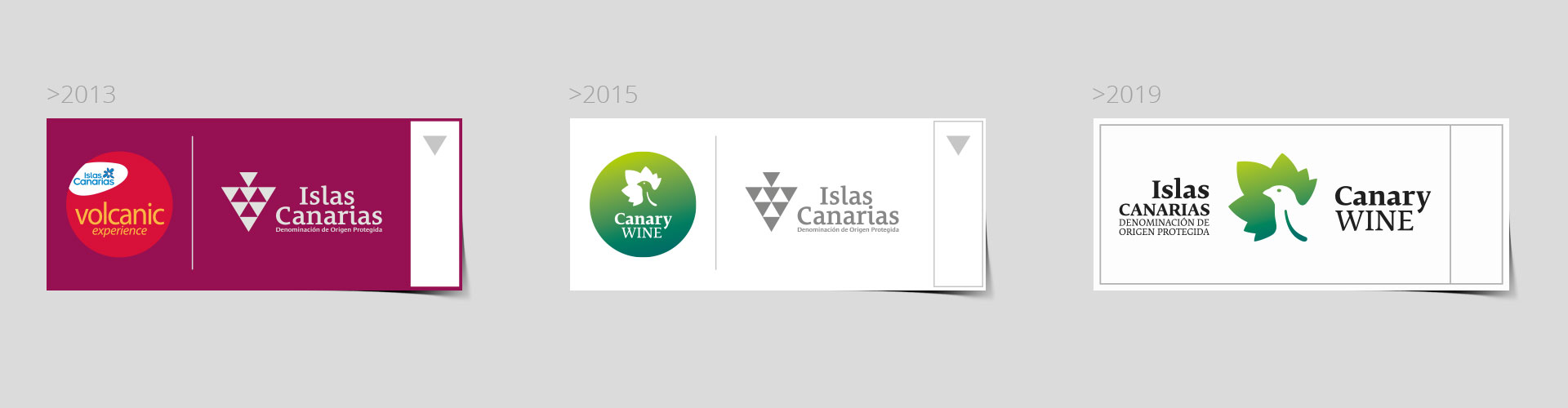 Etiquetas botellas DOP Canary Wine