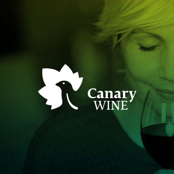 Logo marca Canary Wine