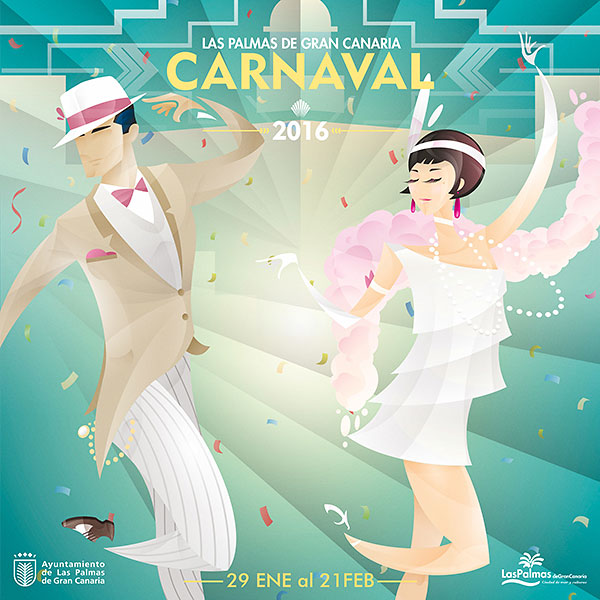 Cartel Carnaval Las Palmas 2016