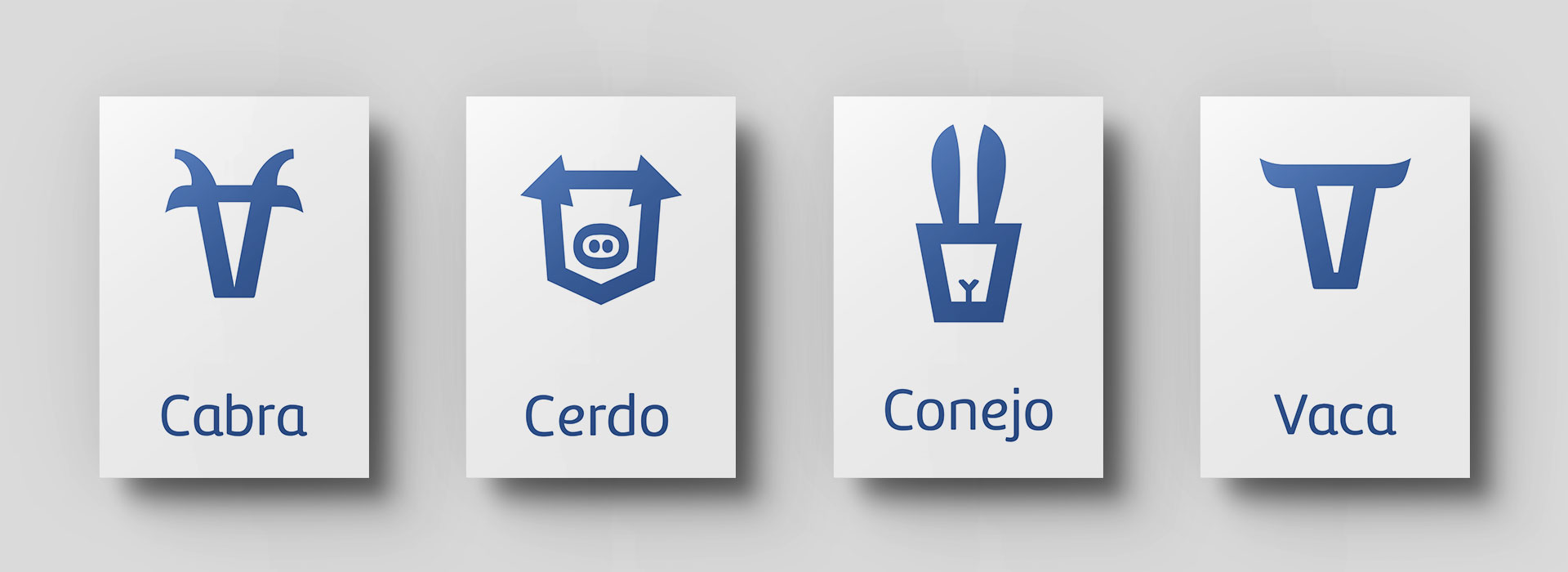 Tipología pictogramas iconos carne MIT