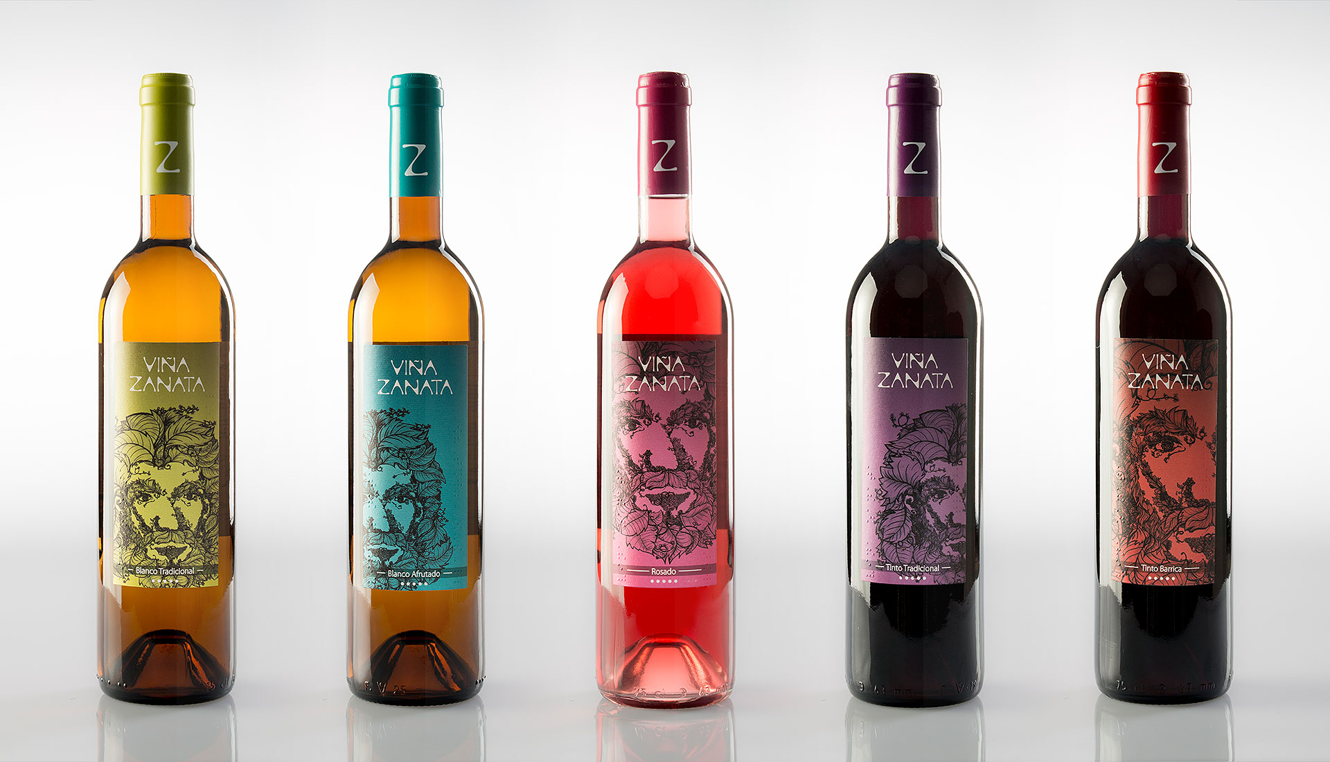 Mencey Baco botellas Viña Zanata