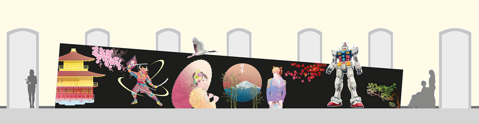 Mural Musa Japón MUNA