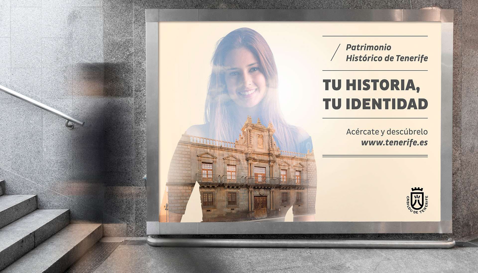 Valla publicitaria BIC Tenerife