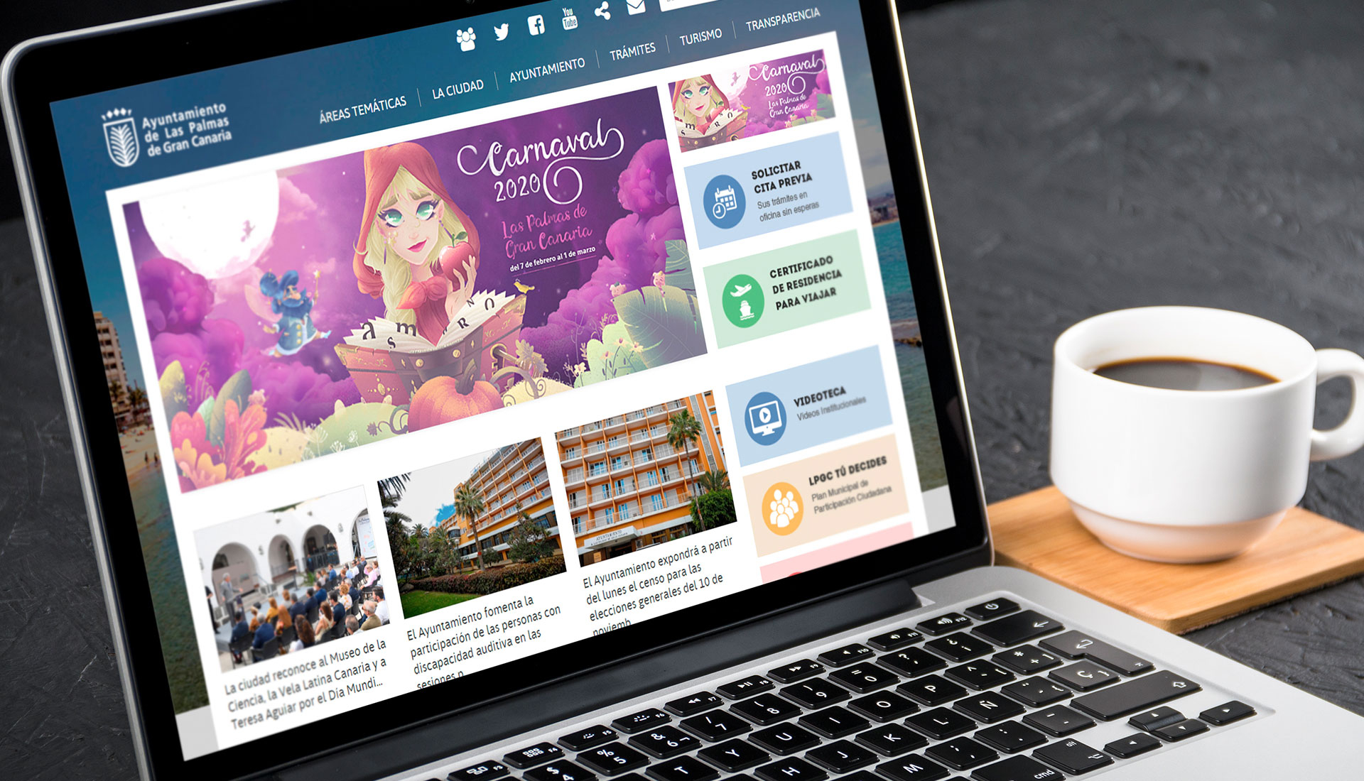 Ayuntamiento Cartel carnaval Las Palmas 2020