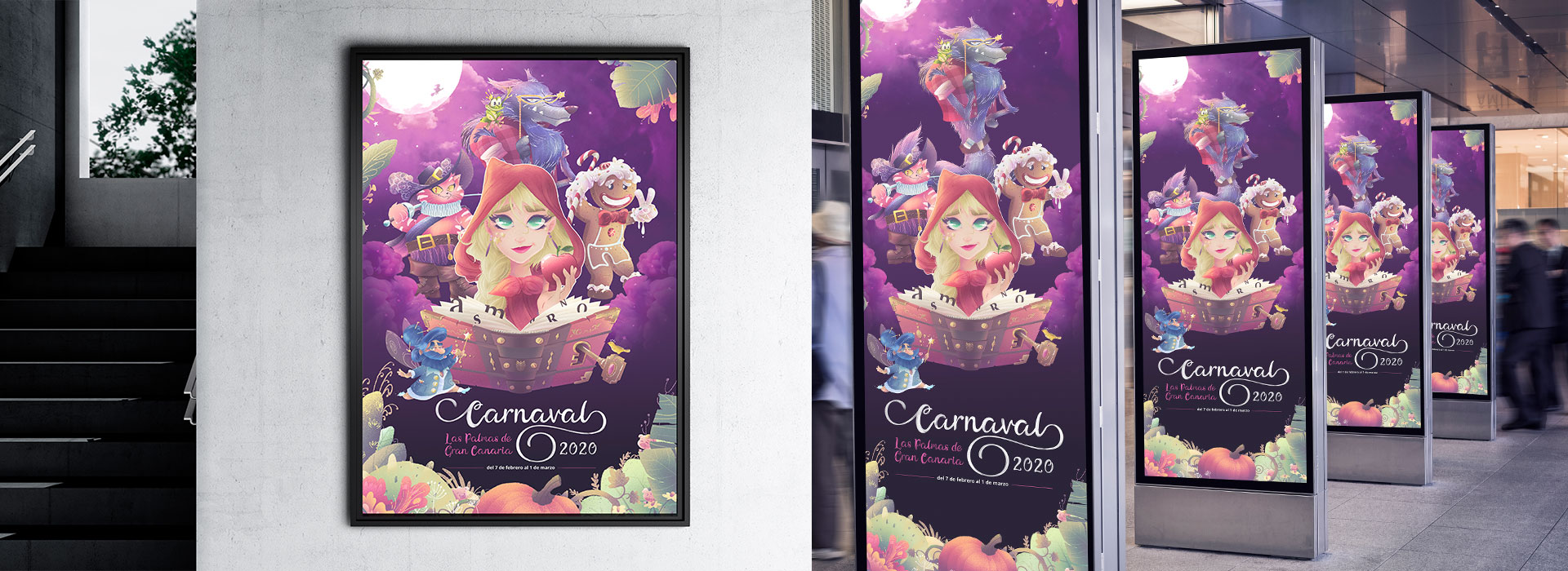 Cartel Cartel carnaval Las Palmas 2020