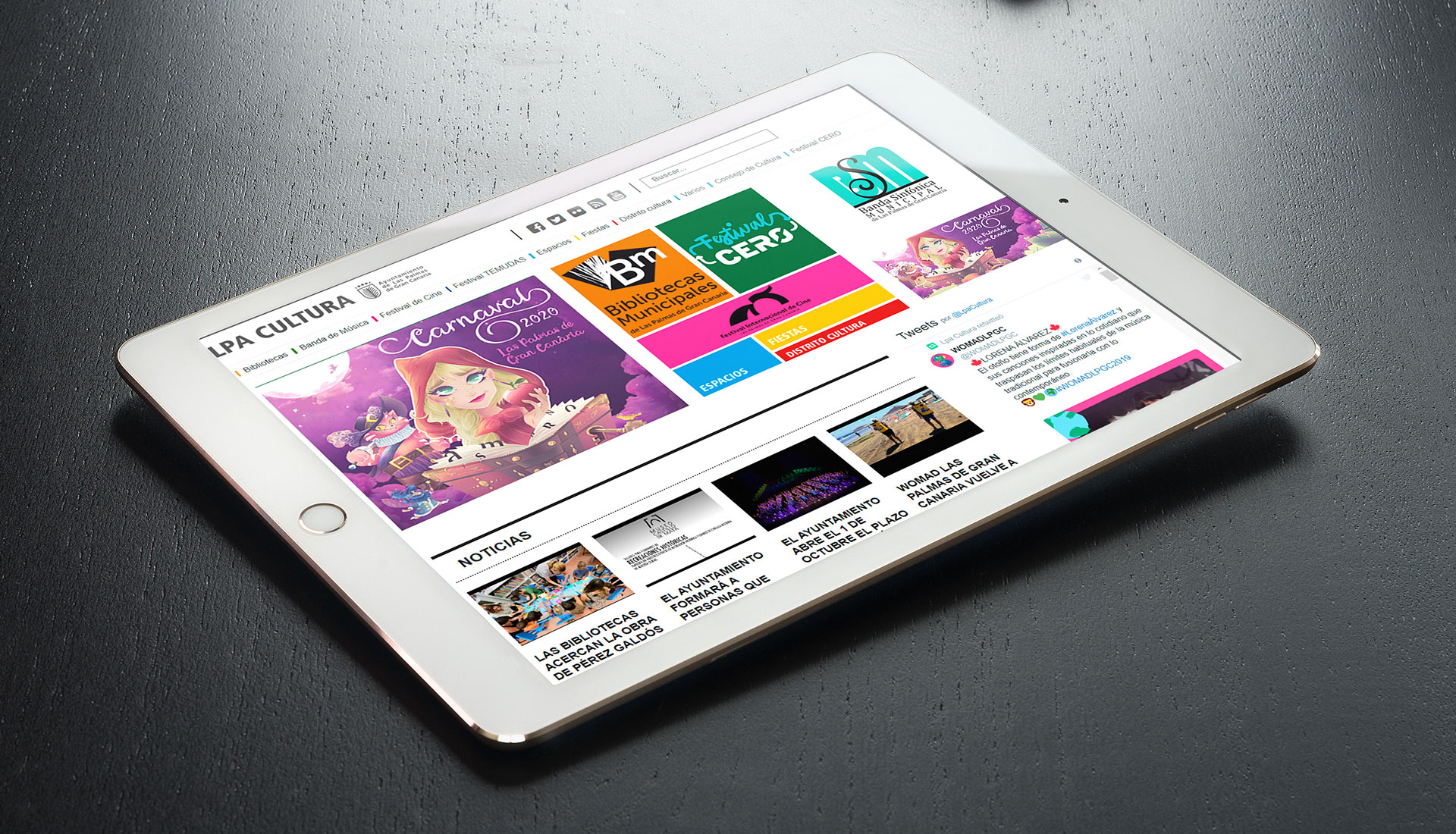 Cultura Cartel carnaval Las Palmas 2020