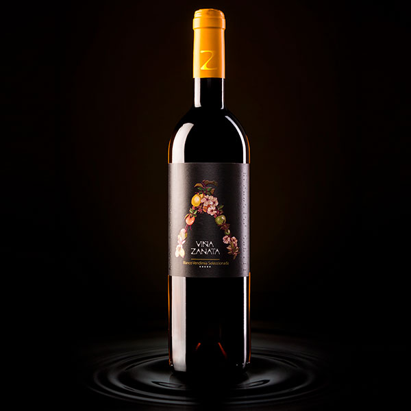 Muestra botella Viña Zanata