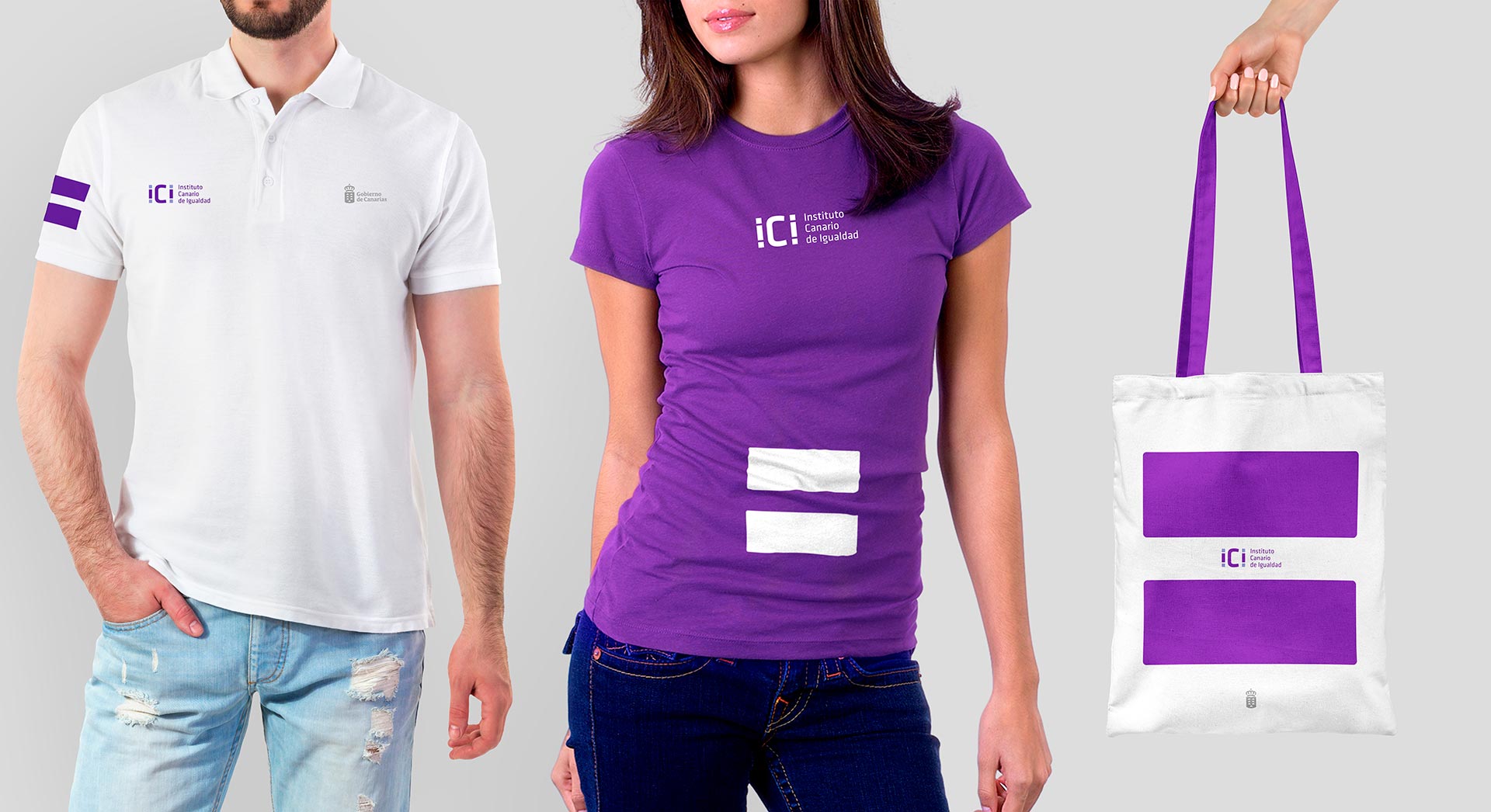 Camisetas polos bolsas ICI