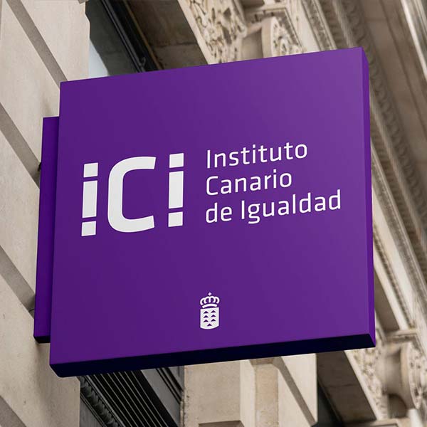 Identidad corporativa Instituto Canario de Igualdad