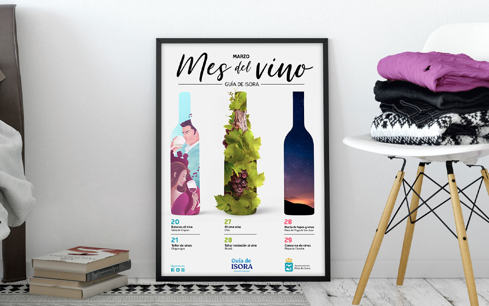 mes-del-vino-cartel-waldemar Mes del Vino Ayuntamiento Guía de Isora