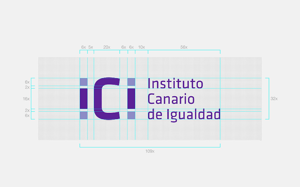 retícula marca logo ICI