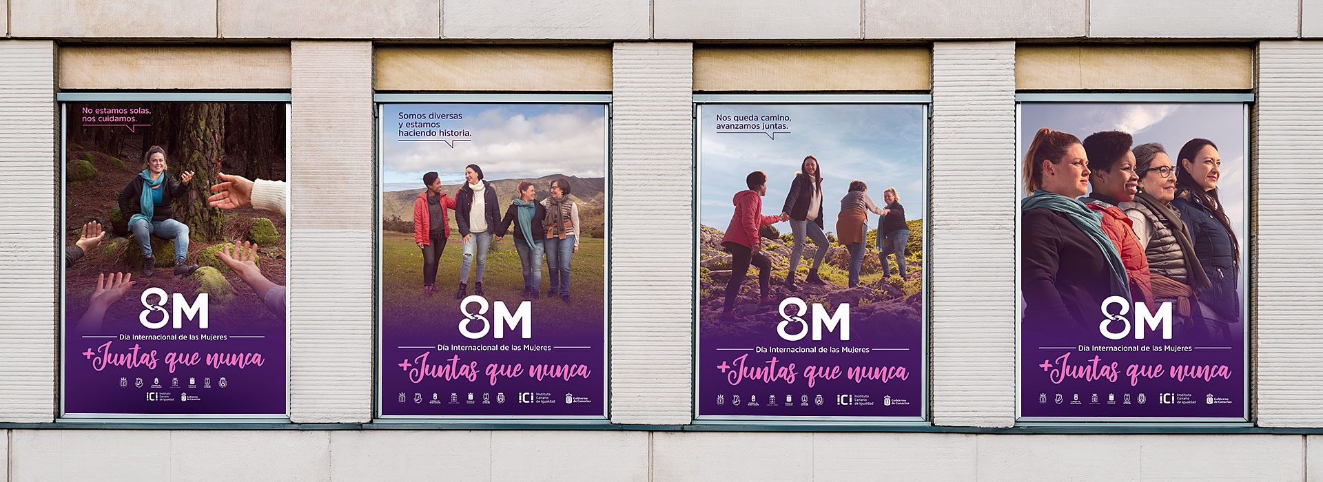 carteles_8m_dia_internacional_mujeres_waldemar 8M Gobierno de Canarias stituto Canario de Igualdad - 8M día internacional mujeres