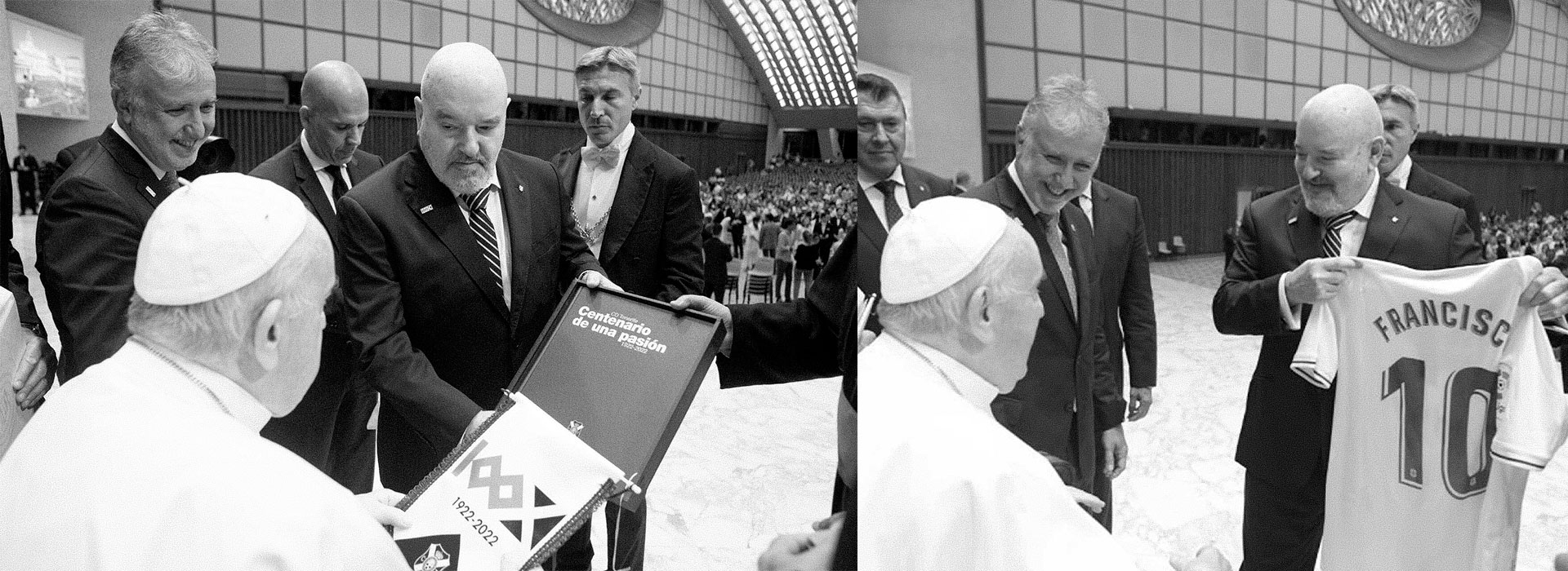 papa-francisco-cd-tenerife-waldemar Papa Francisco CD Tenerife Centenario