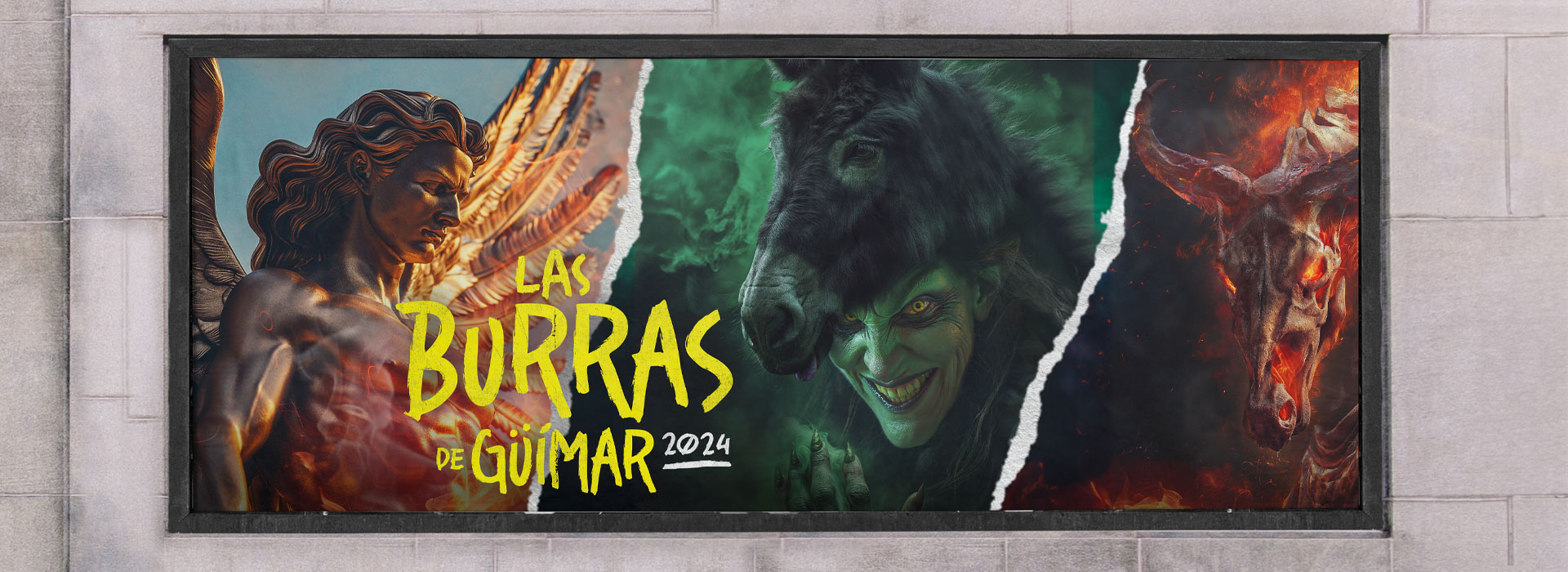 Cartelería cabecera redes Las Burras de Güimar