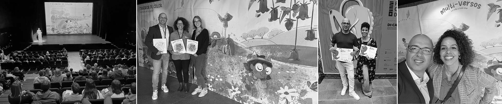 alicia_ibon_waldemar_tagoror_de_color Alicia Borges, Ibón Rosales Waldemar Lemanczyk Tagoror de color