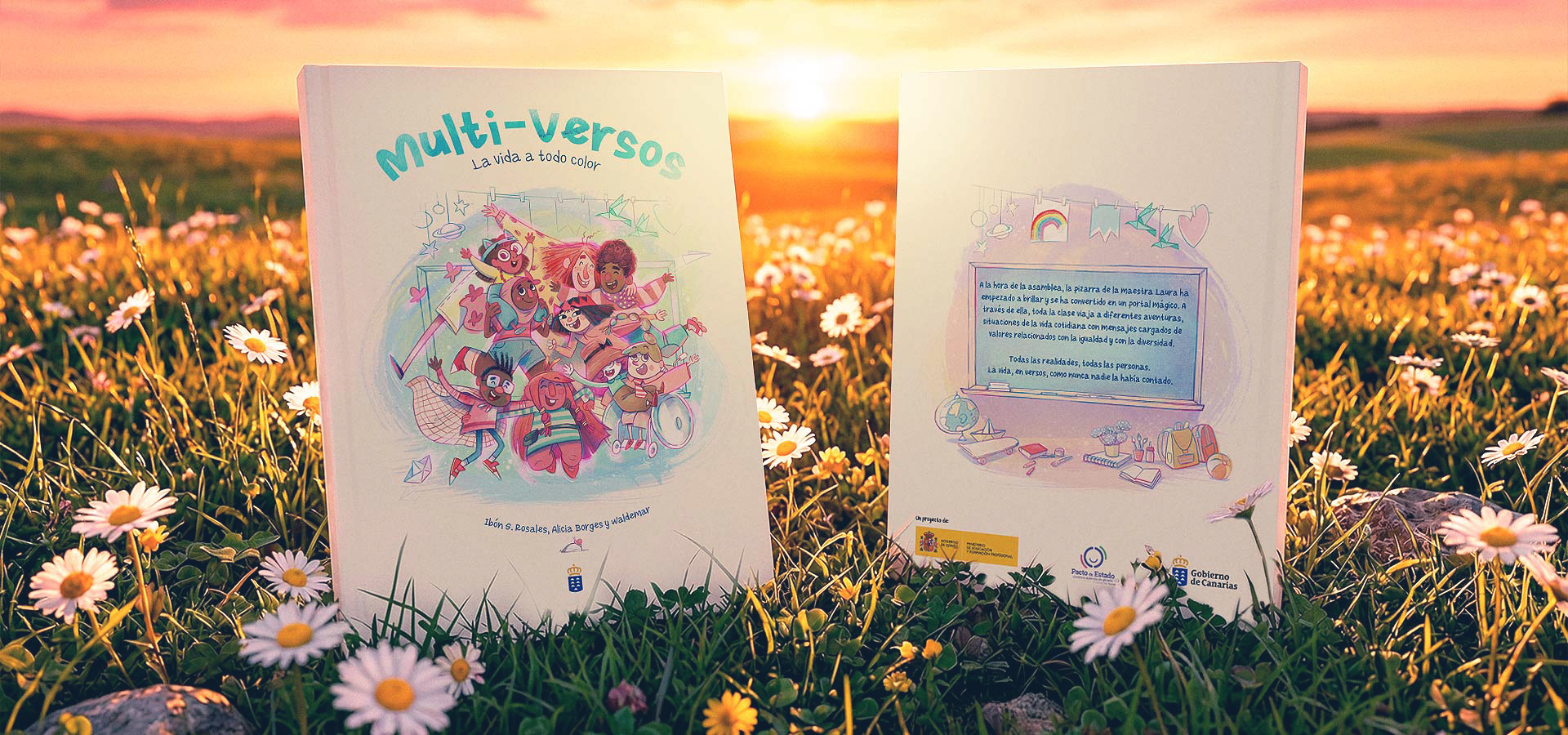 Cuento Multi-versos, la vida a todo color