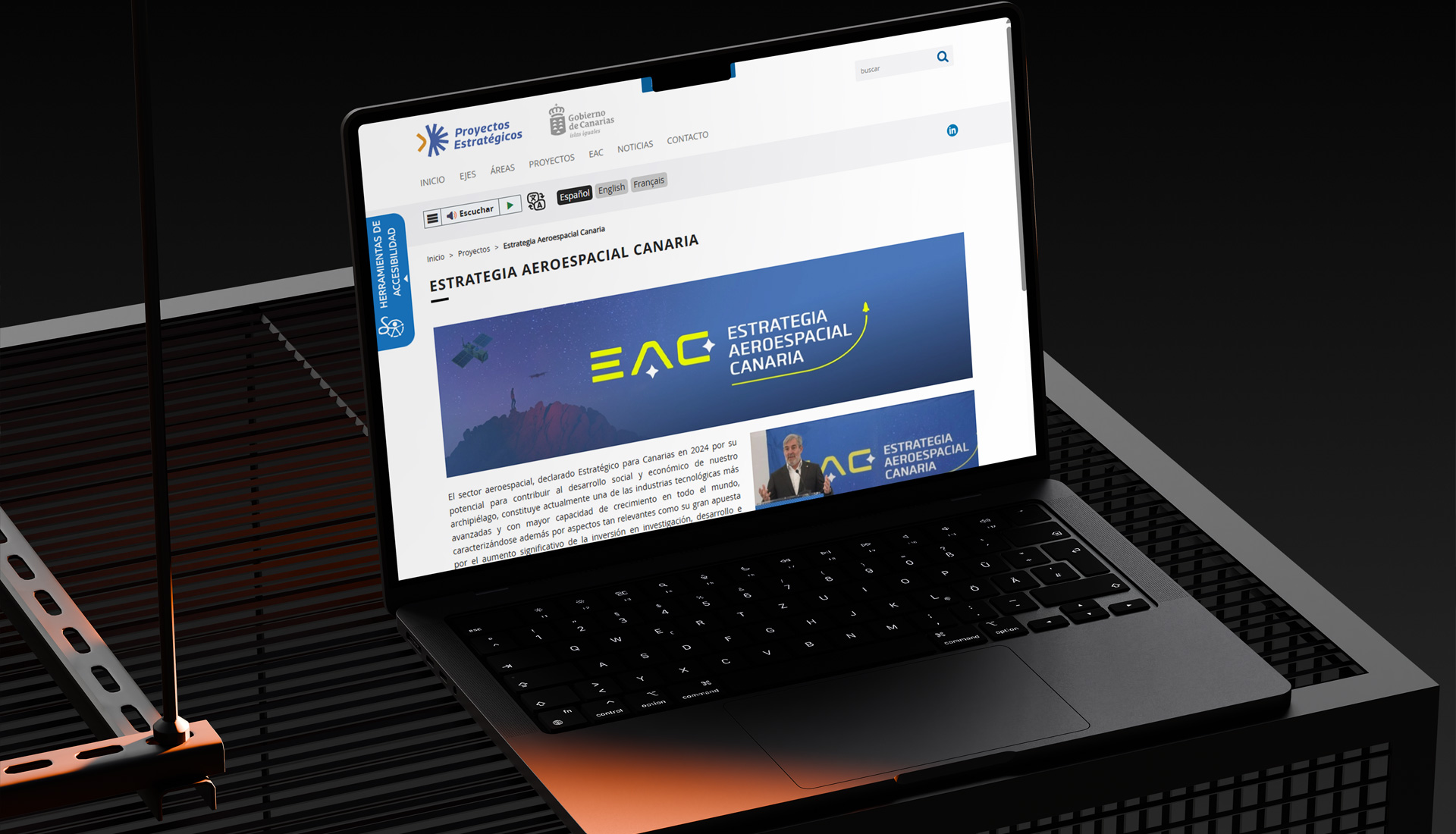 Diseño Tenerife - Estrategia Aeroespacial Canaria